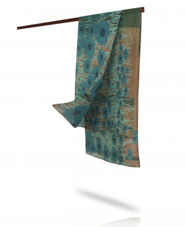 Палантин Женский SN40-TURN.HEUREUX/MER.BLEUE